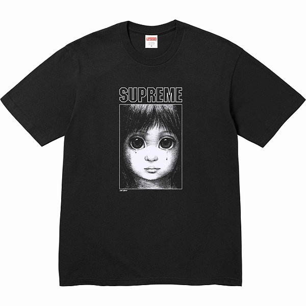 SUPREME - Camiseta Margaret Keane Teardrop "Preto" -NOVO-