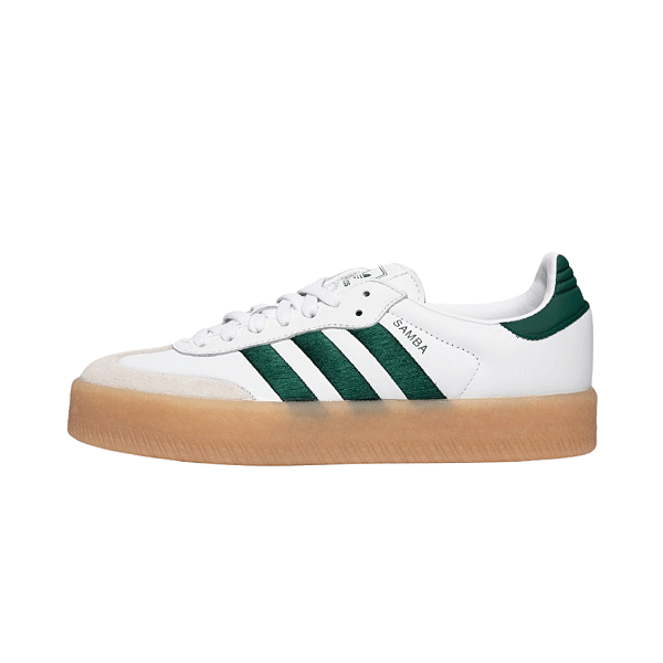 ADIDAS - Sambae W "White Collegiate Green Gum " -NOVO-