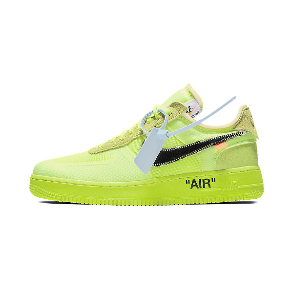 Nike x off white air force one volt hot sale