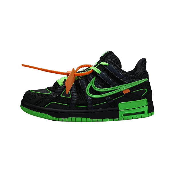 NIKE x OFF-WHITE - Air Rubber Dunk "Green Strike" -USADO-