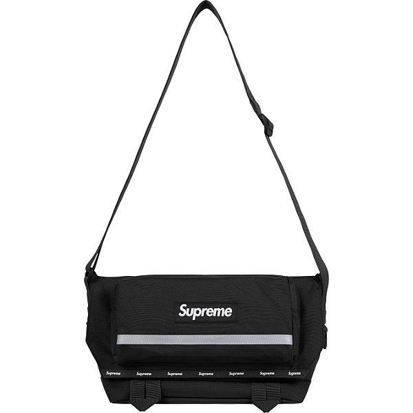 SUPREME - Bolsa Messenger "Preto" -NOVO-