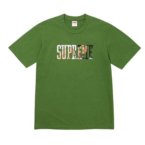 SUPREME - Camiseta Tera Patrick "Verde" -NOVO-
