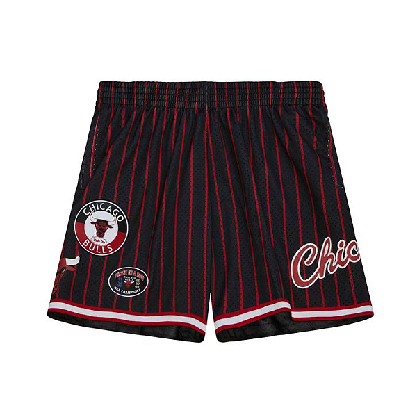 MITCHELL & NESS - Bermuda Jersey Chicago Bulls "Vermelho" -NOVO-