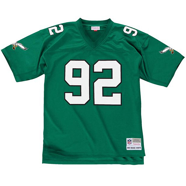 MITCHELL & NESS - Camiseta Jersey Philadelphia Eagles 1990 Reggie White "Verde" -NOVO-