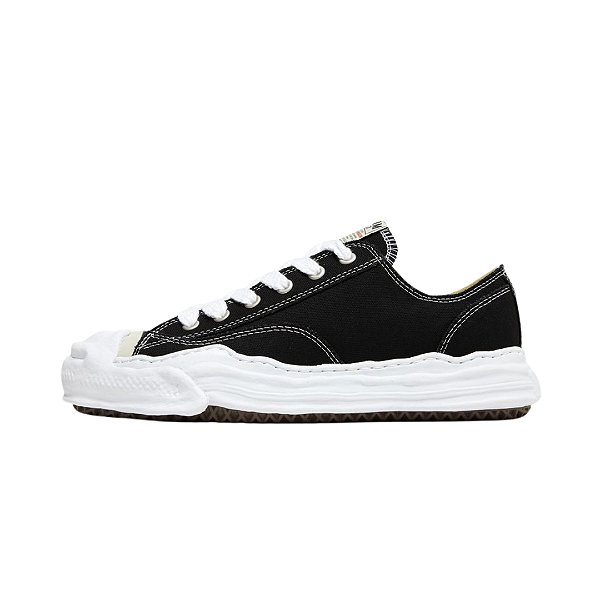 MAISON MIHARA YASUHIRO - Hank OG Sole Canvas Low "Preto" -NOVO-