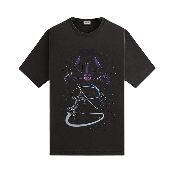 KITH x MARVEL - Camiseta Vintage World Destroyer "Preto" -NOVO-