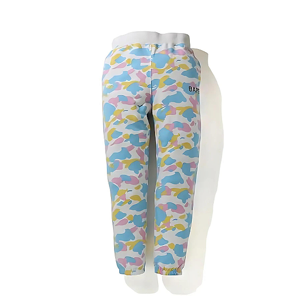 BAPE - Calça de Moletom Multi Camo "Branco" -NOVO-