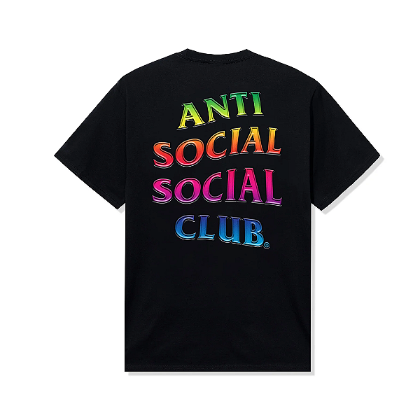 ANTI SOCIAL SOCIAL CLUB - Camiseta Teleport "Preto" -NOVO-
