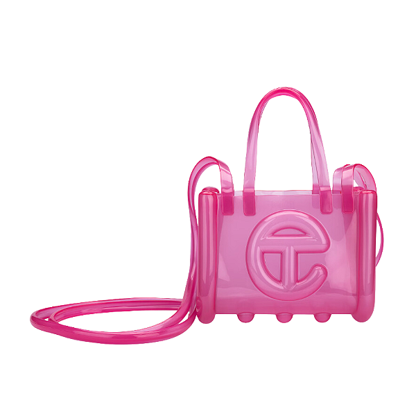 MELISSA x TELFAR - Bolsa Small Jelly Shopper II "Rosa" -NOVO-