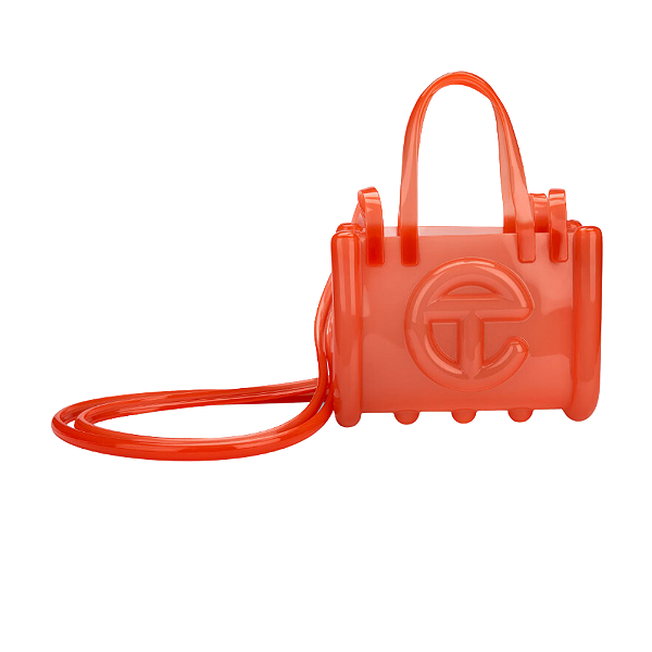 MELISSA x TELFAR - Bolsa Small Jelly Shopper II "Laranja" -NOVO-