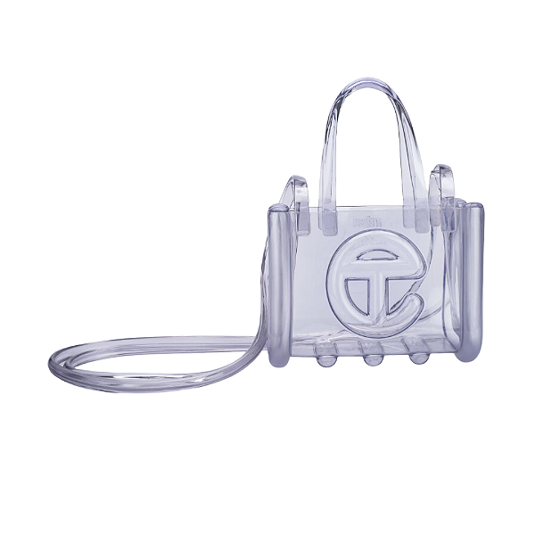 MELISSA x TELFAR - Bolsa Small Jelly Shopper II "Clear" -NOVO-