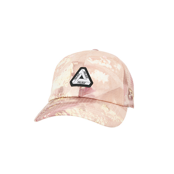 PALACE - Boné T&D Ripstop Camp 6-Panel Tri Ferg "Rosa" -NOVO-