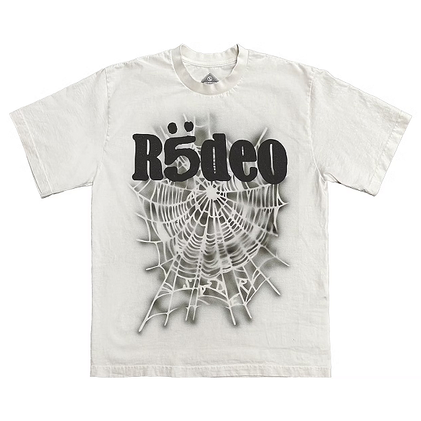 TRAVIS SCOTT x SP5DER - Camiseta Cactus Jack Days Before Rodeo III "Branco" -NOVO-