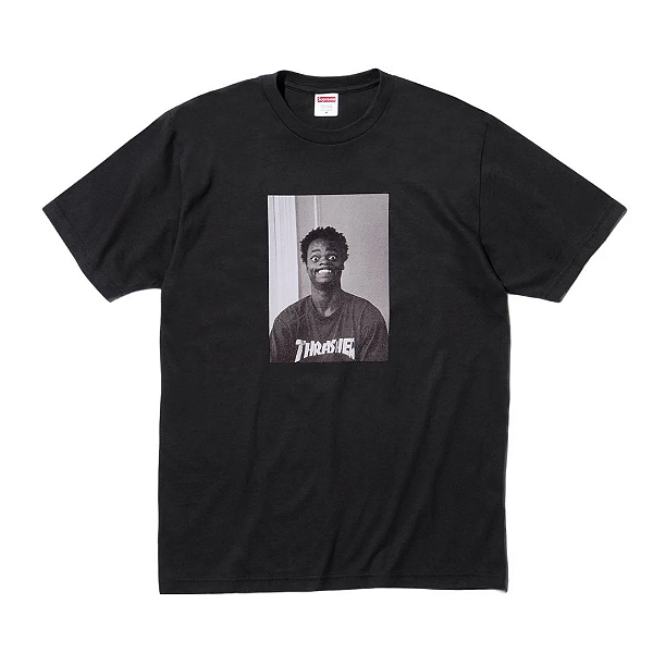 SUPREME x THRASHER - Camiseta Harold "Preto" -NOVO-