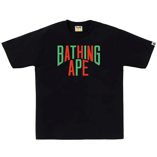 BAPE - Camiseta Colors NYC Logo "Preto" -NOVO-