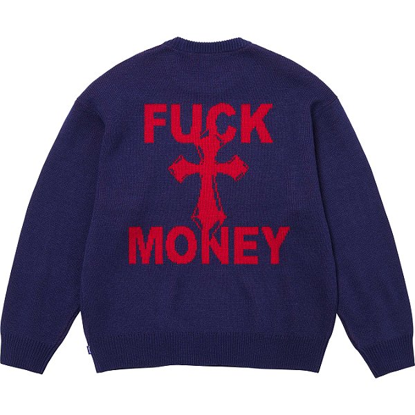 SUPREME - Suéter Fuck Money SUPREME - Suéter Fuck Money