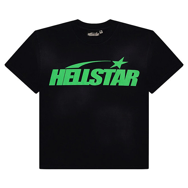 HELLSTAR - Camiseta Classic Gel Print "Preto" -NOVO-