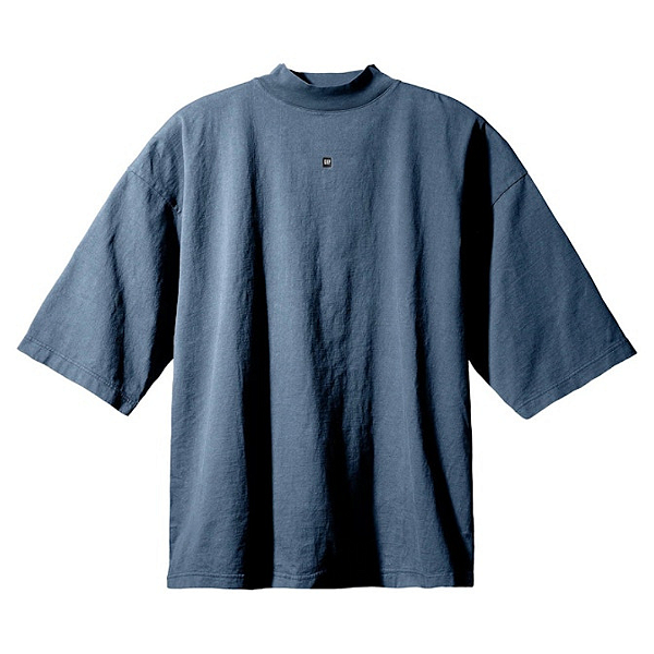YEEZY x GAP - Camiseta Logo Manga 3/4 "Dark Blue" -NOVO-
