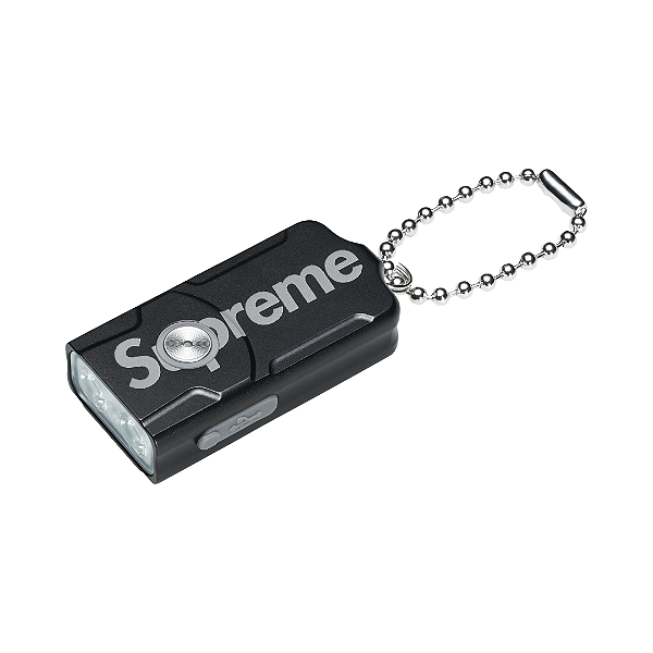 SUPREME x FENIX - Chaveiro E03R Flashlight "Preto" -NOVO-
