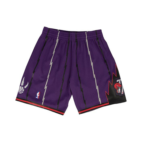 MITCHELL & NESS - Bermuda Toronto Raptors 1998-99 "Roxo" -NOVO-