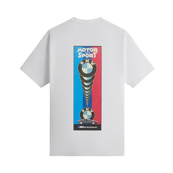 KITH x BMW - Camiseta Classic Motorsport Vintage "Branco" -NOVO-