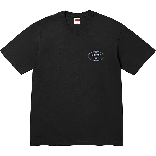 SUPREME - Camiseta Crest FW24 "Preto" -NOVO-