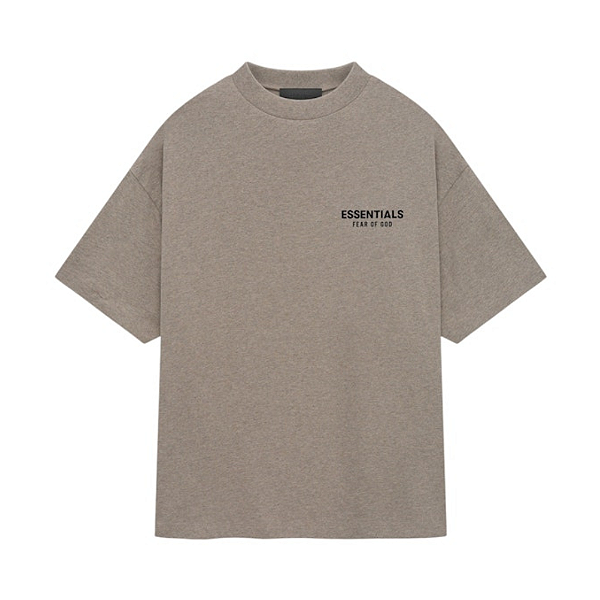 FOG - Camiseta Essentials Crewneck FW24 "Heather Gray" -NOVO-
