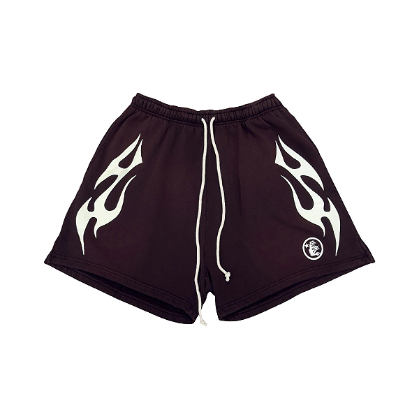 HELLSTAR - Bermuda Sports Flame "Marrom" -NOVO-