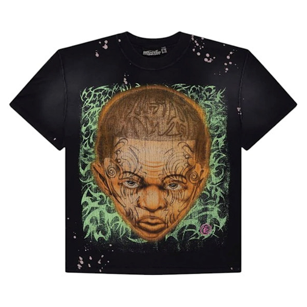 HELLSTAR - Camiseta New Testament FW24 "Preto" -NOVO-