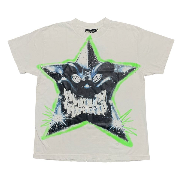 HELLSTAR - Camiseta Capsule 11 Rhinestone "Branco" -NOVO-