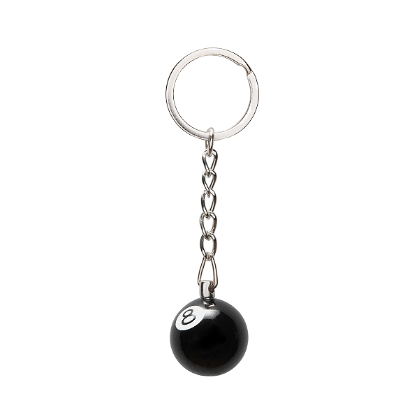 STUSSY - Chaveiro 8 Ball "Preto" -NOVO-