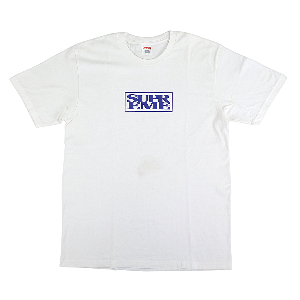 SUPREME - Camiseta Connect "Branco" -USADO-