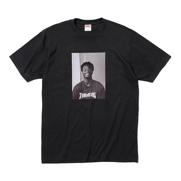 SUPREME x THRASHER - Camiseta Harold "Preto" -NOVO-