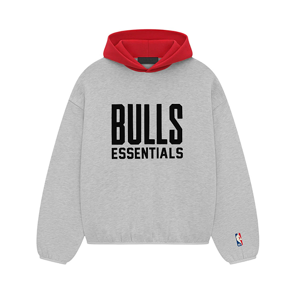 FEAR OF GOD X NBA - Moletom Essentials Bulls "Light Heather" -NOVO-