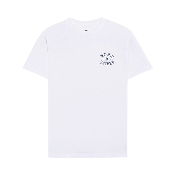 BORN X RAISED - Camiseta Reverse Shards "Branco" -NOVO-