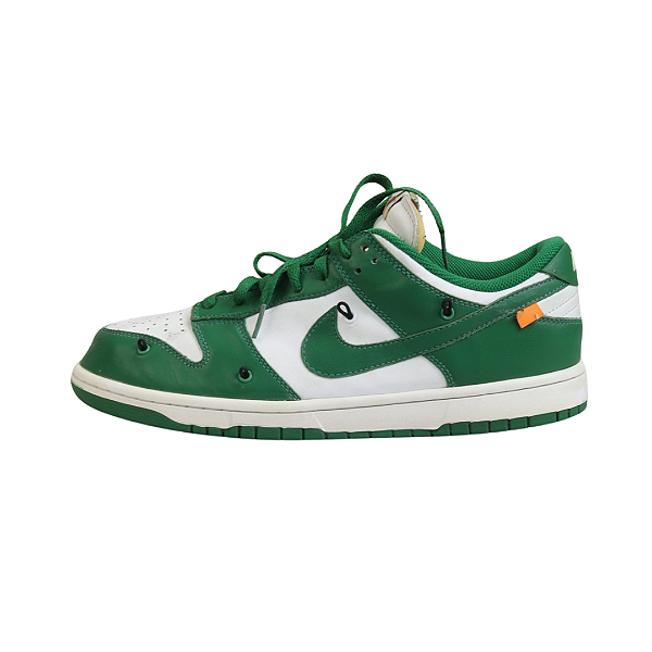 NIKE x OFF-WHITE - Dunk Low "Pine Green" -USADO-
