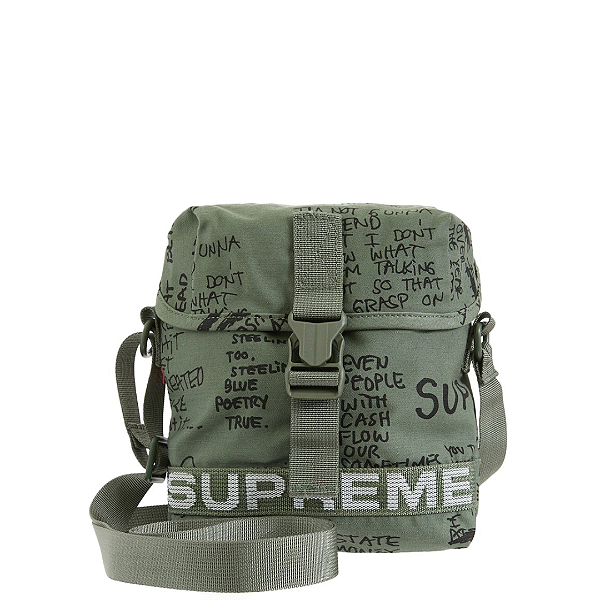 SUPREME - Bolsa Lateral Field "Verde" -NOVO-