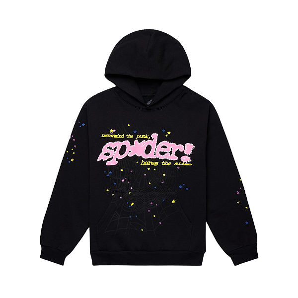 SP5DER - Moletom P*nk "Preto" -NOVO-