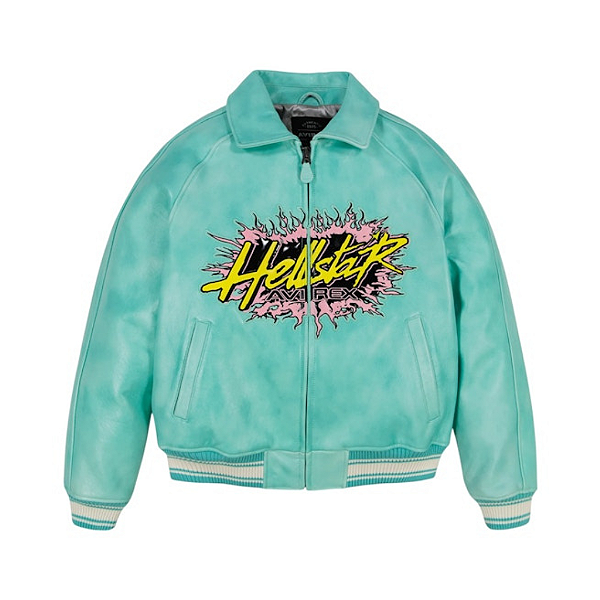 HELLSTAR x AVIREX - Jaqueta "Turquesa" -NOVO-