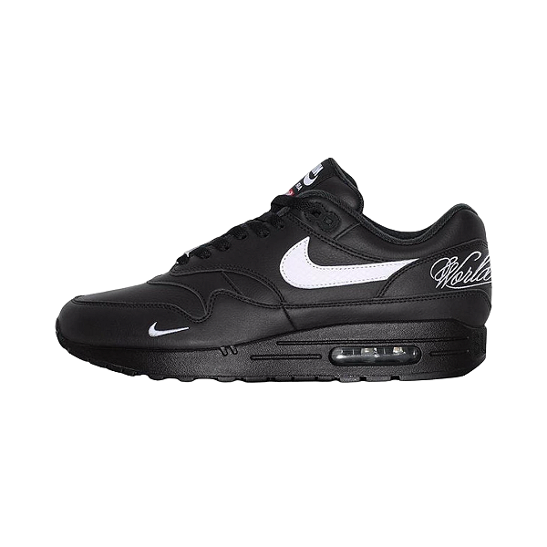 NIKE x SUPREME - Air Max 1 '87 SP "Black White" -NOVO-