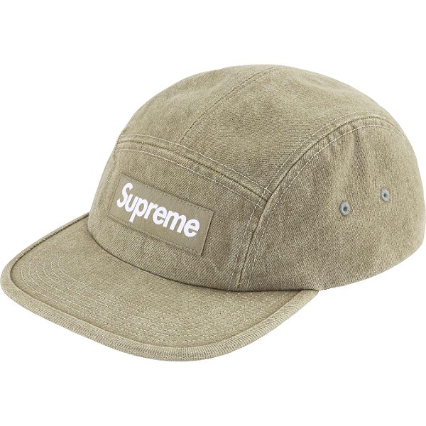 SUPREME - Boné Denim Camp SS25 "Olive" -NOVO-
