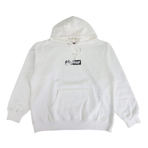 SUPREME - Moletom Miami Box Logo "Branco" -NOVO-