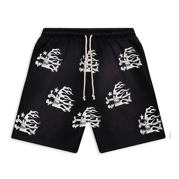 HELLSTAR - Bermuda Skull "Preto" -NOVO-