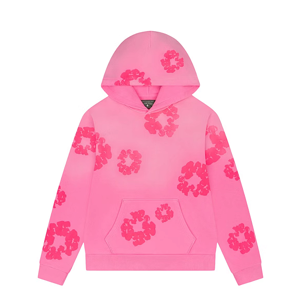 *** DENIM TEARS - Moletom Mono Cotton Wreath "Pink" -NOVO-