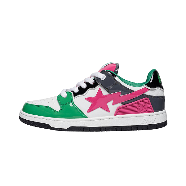 BAPE - SK8 Sta #2 M1 "Green Multi" -NOVO-