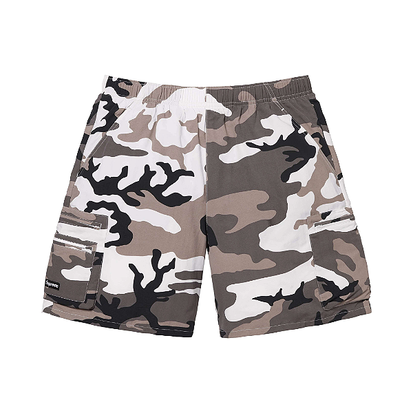 SUPREME - Shorts Cargo Water SS25 "Snow Camo" -NOVO-