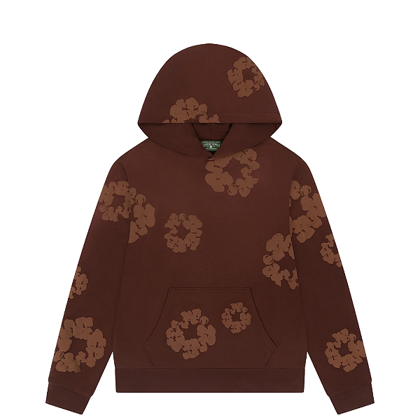 *** DENIM TEARS - Moletom Mono Cotton Wreath "Marrom" -NOVO-