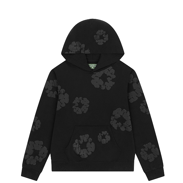 DENIM TEARS - Moletom Mono Cotton Wreath "Preto" -NOVO-