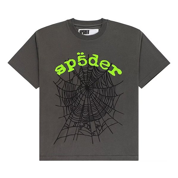 SP5DER - Camiseta OG Web V2 "Cinza" -NOVO-