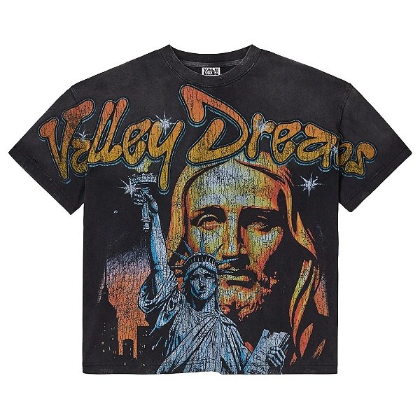 VALE LIVES FOREVER - Camiseta Gods City "Preto" -NOVO-
